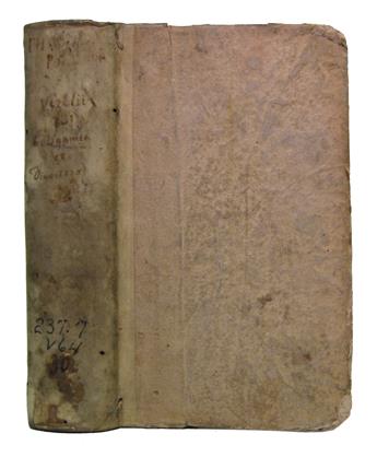 BÈZE, THÉODORE DE. Tractatio de polygamia, et divortiis.  1571 + Tractatio de repudiis et divortiis.  1573